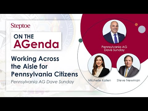 Working Across the Aisle for Pennsylvania Citizens, with AG Dave Sunday