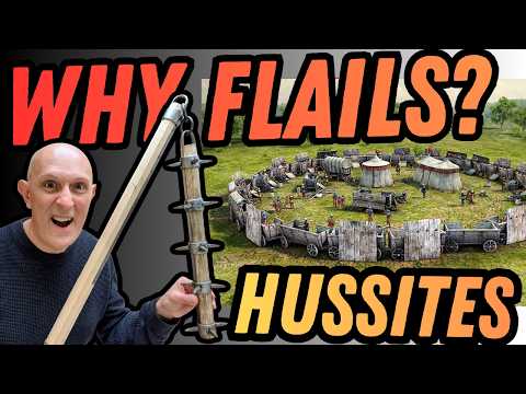 Why did the HUSSITES love WAR FLAILS so much?