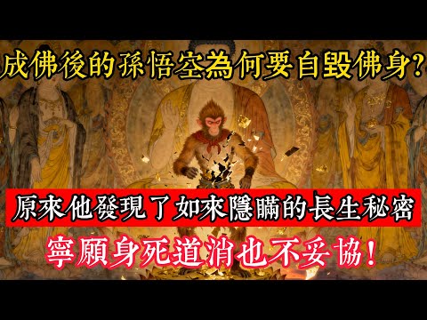 成佛後的孫悟空為何要自毀佛身？原來他發現了如來隱瞞的長生秘密，寧願身死道消也不妥協！#立地成佛#念佛修行#因果正見#修行障礙化解#生死因果#佛学#佛教