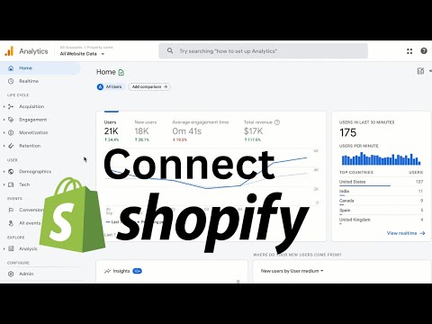 How To Connect Shopify To Google Analytics 4 Fast!
