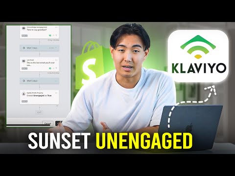 How to Build a Sunset Unengaged Flow | Free E-com Email Marketing Course