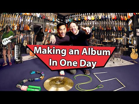 Making an Album in an OPEN Guitar Center