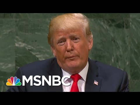 President Donald Trump's Infamous Gaffe Correction Strategy | All In | MSNBC