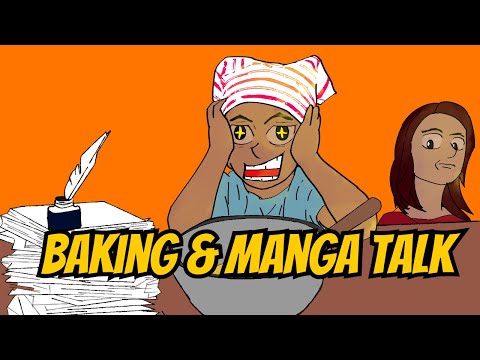 Baking Christmas Cookies While Talking About Manga