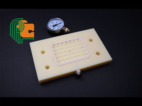 自制真空吸盘 立省1000元 cnc附件