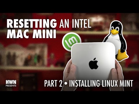 Install Linux Mint on a Mac Mini