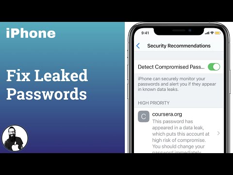Fix Leaked Passwords New In iOS 14! Boost iPhone Security! #Short