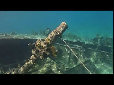 Snorkeling On Sunken Shipwreck at MSC Cruises Private Island In The Bahamas