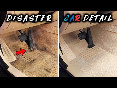 Cleaning the NASTIEST Interior in BLOOD of a BMW 5 Series F10