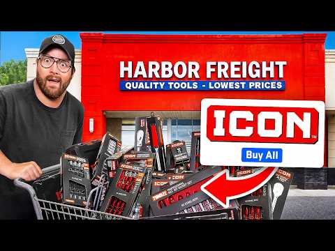 I Bought Every ICON Tool at Harbor Freight