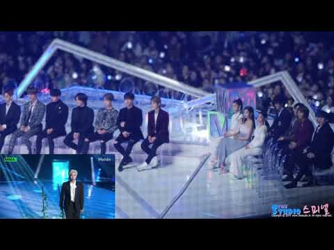 [MMA 2019] IDOLS REACTION TO BTS 'DIONYSUS' STAGE