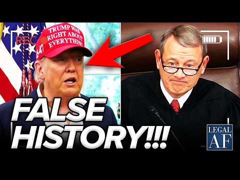 Trump's Supreme Court DISASTER Relies on DARK PAST