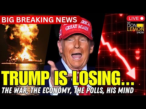 HOT TOPICS | Donald Trump Is LOSING...the War, the Economy, the Polls & His Mind!