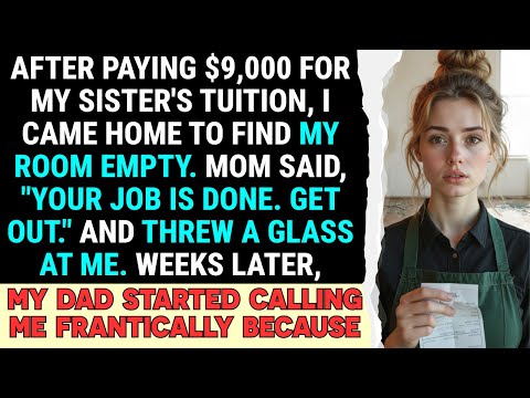 After Paying $9,000 For My Sister'S Tuition, I Came Home To Find My Room Empty. Mom Said, "Your Job