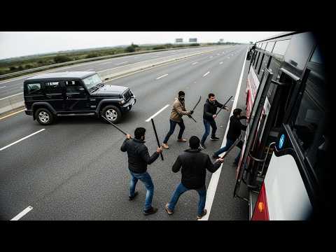 НЕ НА ТЕХ НАПАЛИ! Бандиты случайно атаковали элиту Спецназа на трассе