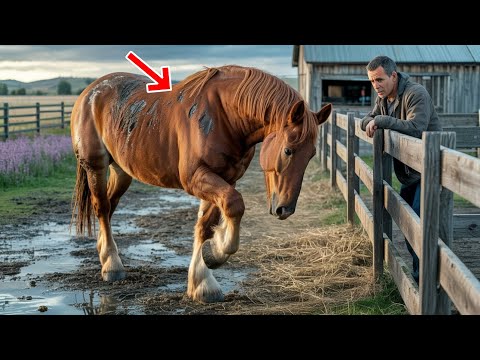 Poor Rancher Traded A Bag Of Feed For 'Useless' Draft Horse, Unaware He Would Make Him A Millionaire
