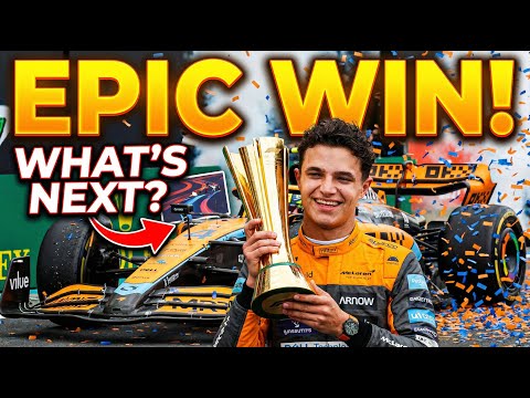 LANDO NORRIS' EPIC WIN! What's Coming NEXT?