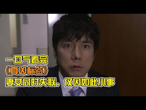 男子下班回家發現妻女全部失蹤，而真正的原因卻讓人匪夷所思【一口氣看完】燒腦日劇《真兇標籤》！