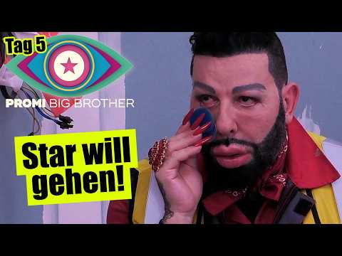 STAR WILL FREIWILLIG GEHEN! | Promi Big Brother 2025 Tag 5