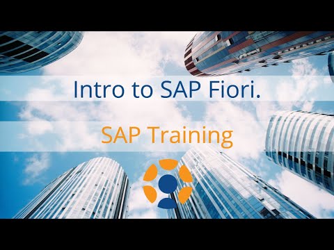 Intro to SAP Fiori