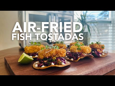 Insanely Crispy Fish Tostadas