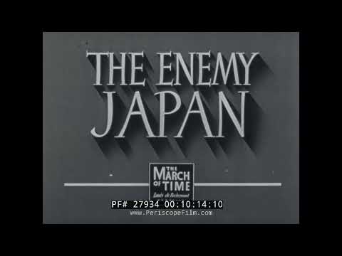 WWII U.S. FILM "THE ENEMY JAPAN" PART I: THE LAND + PART II: THE PEOPLE 27934
