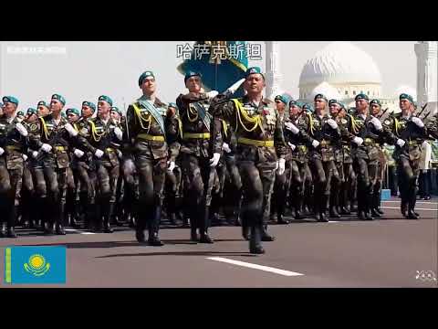 这几个国家都采用中式正步阅兵，只有一个国家真正学到了精髓