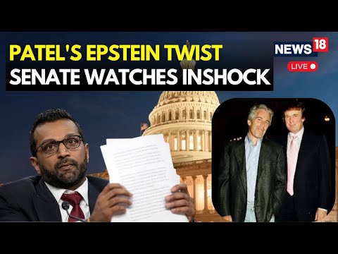 Epstein Scandal Explodes: Kash Patel Accuses FBI of Cover-Up? Senate Hearing--INSIDE VISUALS LIVE
