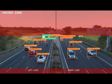 Vehicle tracking / Traffic monitoring yolov5+deepsort