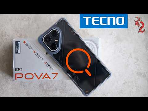 Много смартфона по доступной цене //ВЗРОСЛЫЙ обзор Tecno POVA 7 5G
