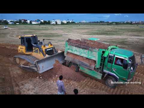 Incredible! Handle With Care Dump truck 5ton Drive Back Uploading Landslide Overturned Rescu SHANTU…