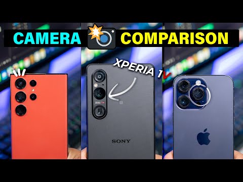 Xperia 1 V Camera Test - Vs iPhone 14 Pro Max Vs Galaxy S23 Ultra