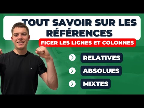 Maîtriser la référence relative, absolue et mixte sur Excel ! (Insérer les $ avec la touche F4)