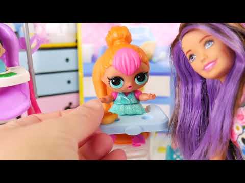 LOL OMG Makeover with DIY Racing A Shop and Big Sister Fashion Doll
