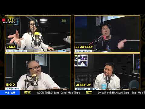 THE BIG BREAKFAST with BIG D, JADA & JJ JAYJAY ft. JESS UY