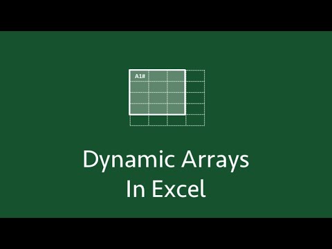 Dynamic arrays in Excel | Understanding the biggest change to Excel.... ever | Excel Off The Grid