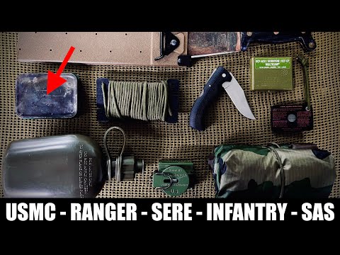 How to Build a Military Survival Kit! USMC - Ranger - SERE - Infantry - SAS