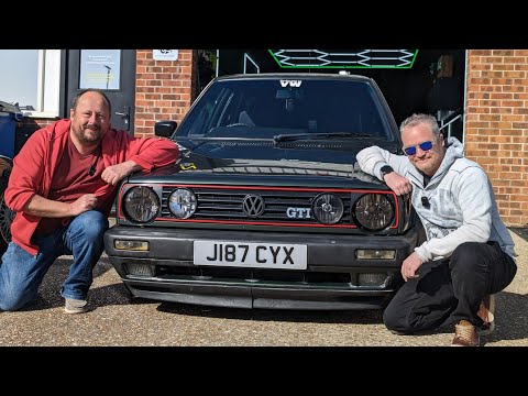 Bargain VW Golf GTI Mk2 gets spruce up Detail!!!