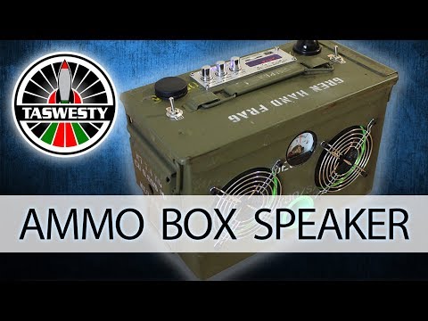Ammo Box Speaker DIY