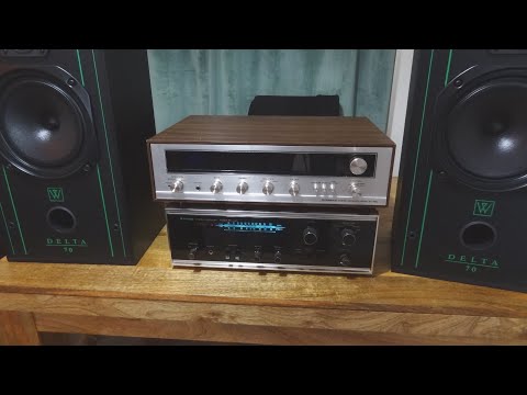 Pioneer SX 440, SX 300 Receivers Low Watts Big Sound - Vintage Stereo HiFi Audio amplifier sound