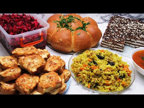 НАГОТОВИЛА!!! 6 простых блюд на Каждый День! Домашнее МЕНЮ на три дня - рецепты доступные и легкие