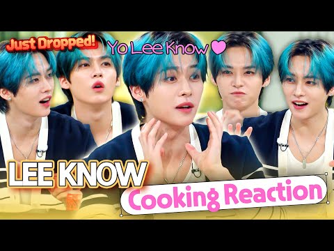 Stray Kids Lee Know Reacts to 15-Minute Cooking Challeng 🔥🔥🔥