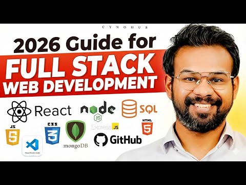 Full Stack Web Development Complete RoadMap for 2026 | from Basics to Advanced in #telugu