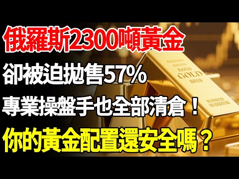 俄羅斯2300噸黃金,卻被迫拋售57%,專業操盤手也全部清倉!你的黃金配置還安全嗎?#黃金#金價#理財#投資#晚年生活#晚年幸福#退休#退休生活#養老