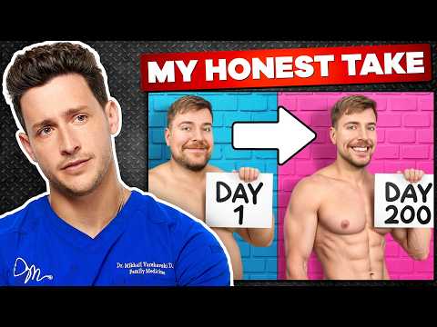 Doctor Reacts To MrBeast Weight Loss Video