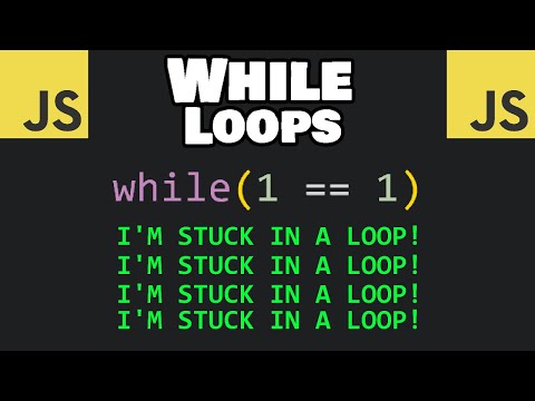 Learn JavaScript WHILE LOOPS in 8 minutes! 🔁