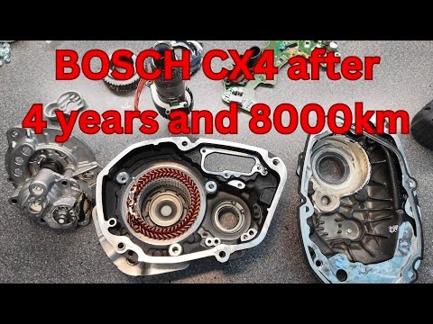 BOSCH CX4 2020 Model - FULL DISASSEMBLE | CLEAN AND GREASE AFTER 8000KM OR 4 YEARS #bosch #boschcx4
