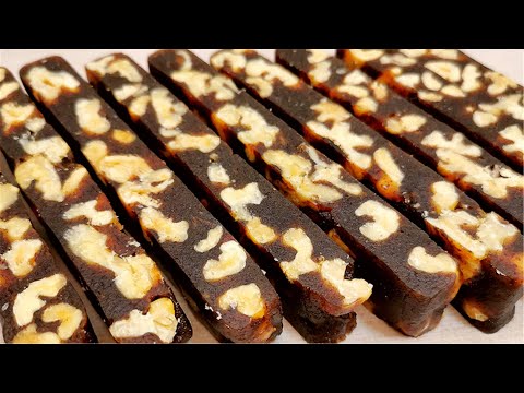 教你在家做紅棗核桃糕，微甜不膩，軟糯Q彈不粘牙，超好吃