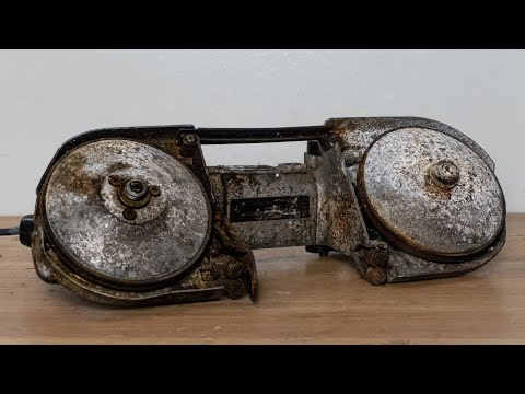 Deep Cut Portable Band Saw Restoration | Hitachi CB 10SA