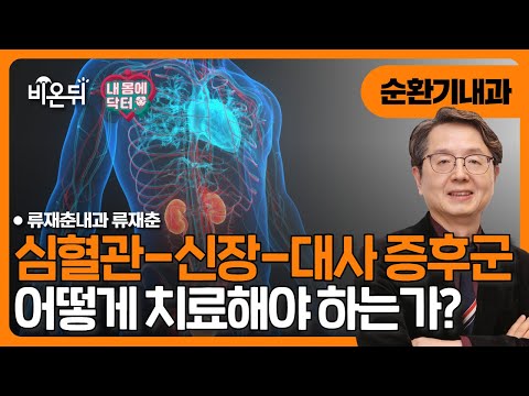 [내몸에닥터] 심혈관 신장 대사증후군 어떻게 치료해야 하는가? / 류재춘내과 류재춘